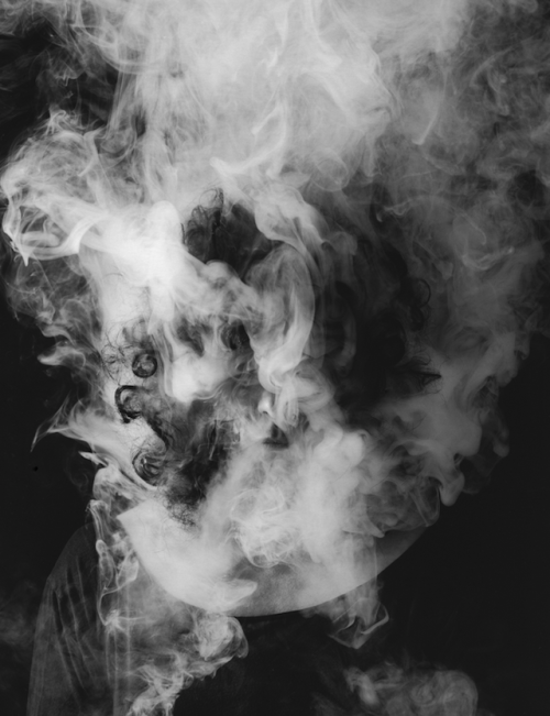 leslieseuffert:  Laurence Demaison (France) Portraits With Smoke, 2013 