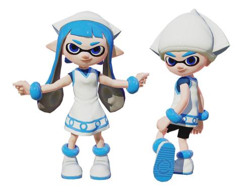 splatoonus:  It appears that Squid Girl gear has shown up in Splatoon! From what we’re hearing, this new Squid Girl gear will show up in the Booyah Base now that the August update is live!   > u<