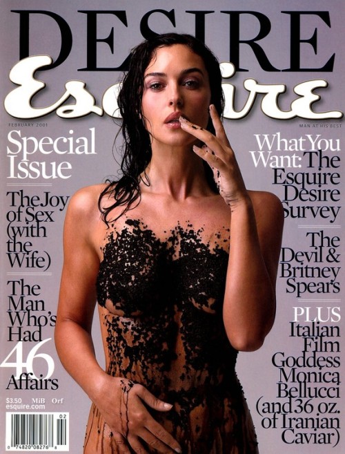 Monica Bellucci for Esquire February 2001, shot by Fabrizio Ferri