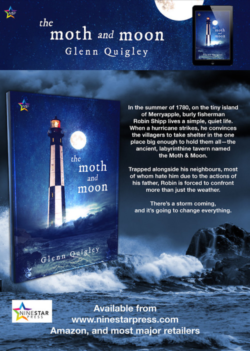 beardesigns: My debut novel, The Moth & Moon, is available now! It’s got burly gay men in an his