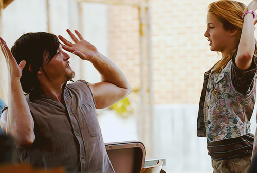 iheartnorman:  Norman Reedus behind the scenes of Infected.