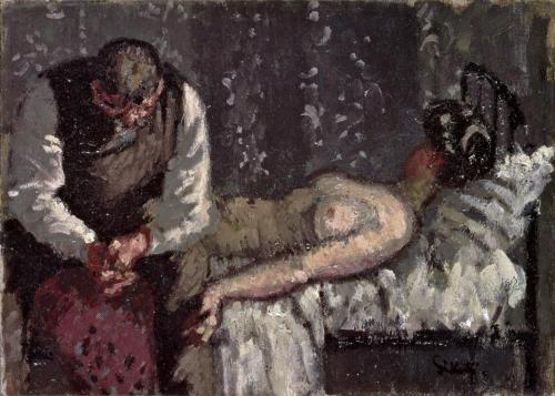 Walter Sickert - The Camden Town Murder (1908)