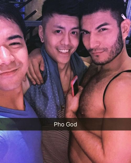 He Told Us He Was A Thai And Persian Mix, Then We Just Started Talking About Pho. (at Rich's Houston)