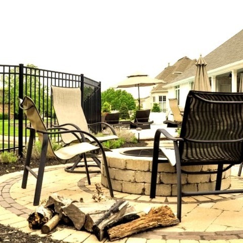 Pool - Pool LandscapingLarge Backyard Pool Landscaping Idea For Pool Landscaping
