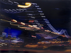 asylum-art:  Alexandra Pacula’s Blurry Nightlife Oil Paintings    My work investigates a world of visual intoxication; it captures moments of enchantment, which are associated with urban nightlife. I am fascinated by the ambiance of the city at night