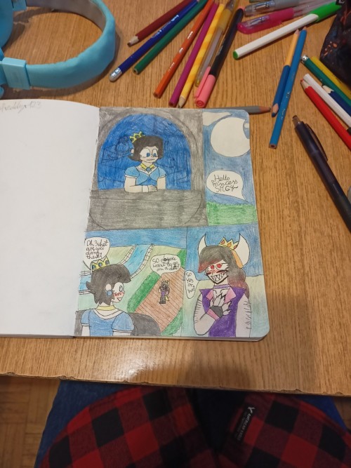 Hello! I'm Kinda Late With My Arts ,so I Came With A Redraw Comic By @funtimefreddyr123 With Peach Smg4