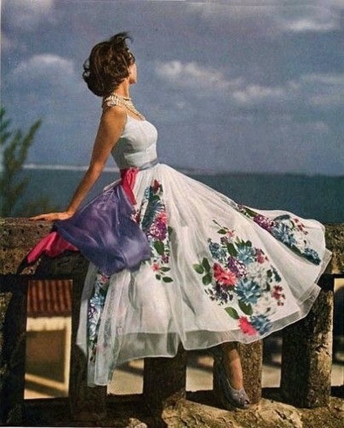 Ceil Chapman, 1948. Vogue UK