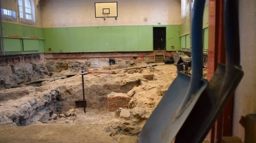 Medieval ruins found under high school gym in FinlandLocated adjacent to the Aboa Vetus history muse