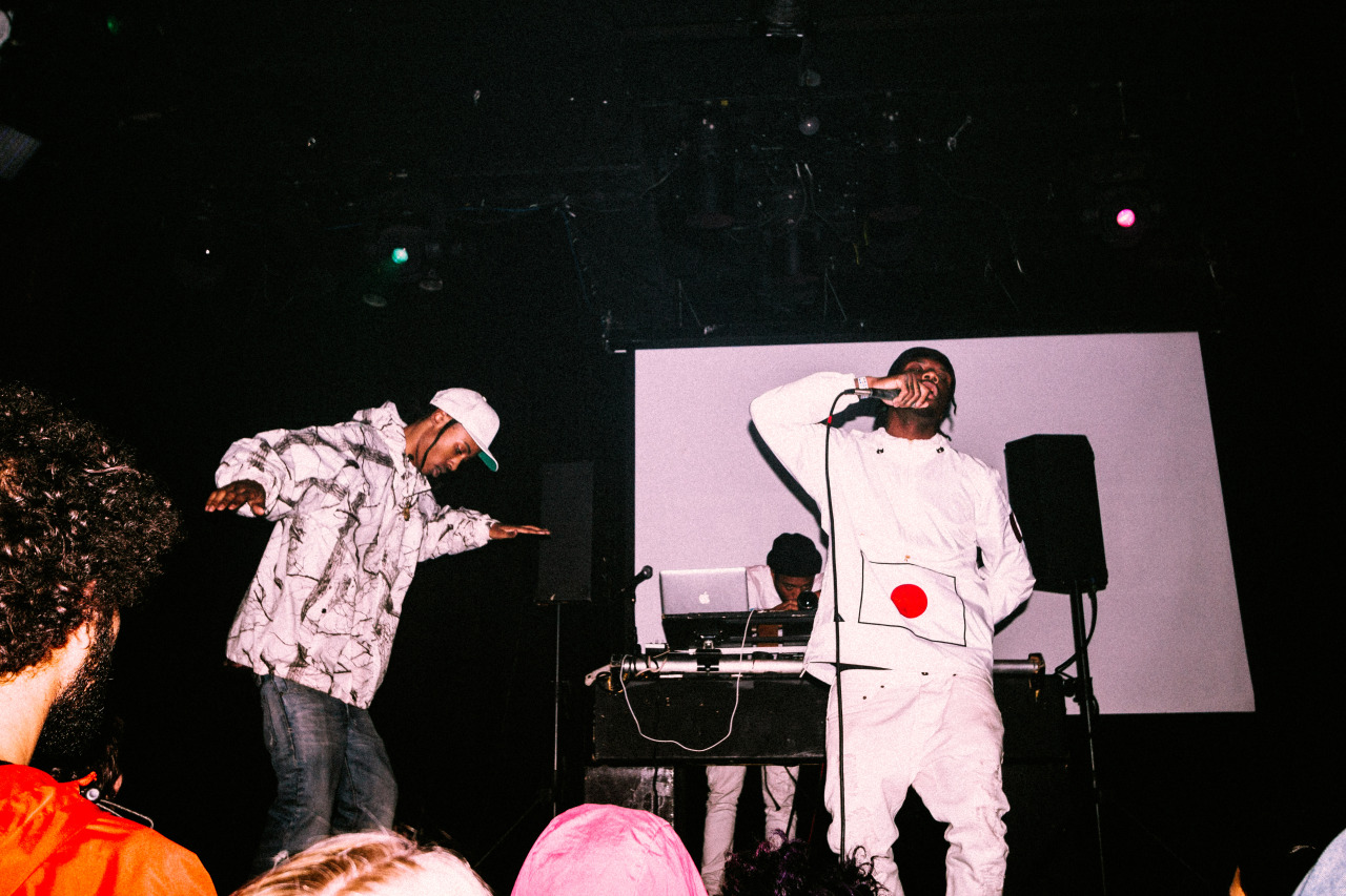 luxuryignorance:  BLACK KRAY + GOTH MONEY RECORDS @ SANTOS PARTY HOUSE - 11/24/14