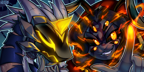  Without order, chaos too shall be null & void.Shaded icon commission for LordLaret on Twitter. 