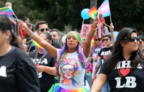 Long Beach’s colorful 35th Annual Lesbian and Gay Pride Parade draws thousands “In stark