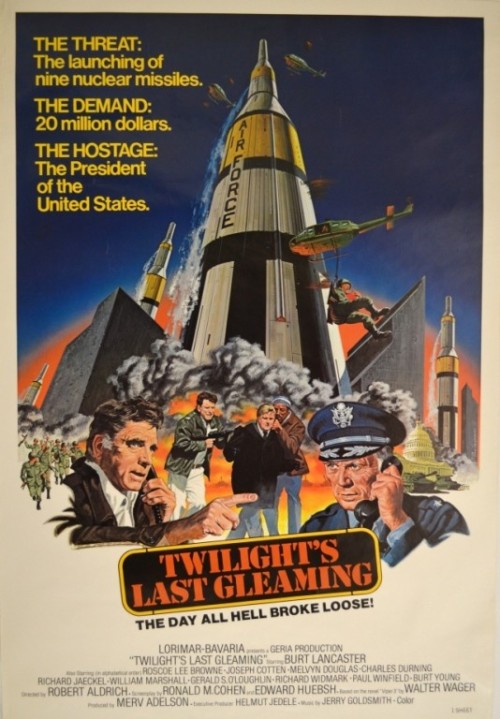 Twilight’s Last Gleaming (1977)R | Drama, Thriller An imprisoned rogue USAF general with a sec