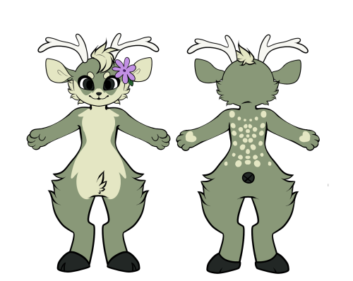 kingblixer:Base by Lambrot on DeviantartMatcha deer adopt! $10 USD, message me if you’d like to buy!