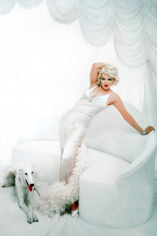oldhollywoodcinema:Marilyn Monroe emulates five iconic sex symbols (Lillian Russell,