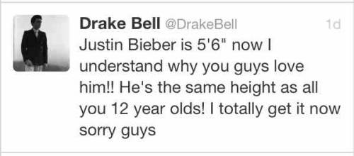 fivehundreddaysofawesomeness:This is why Drake Bell is one of my favourite people