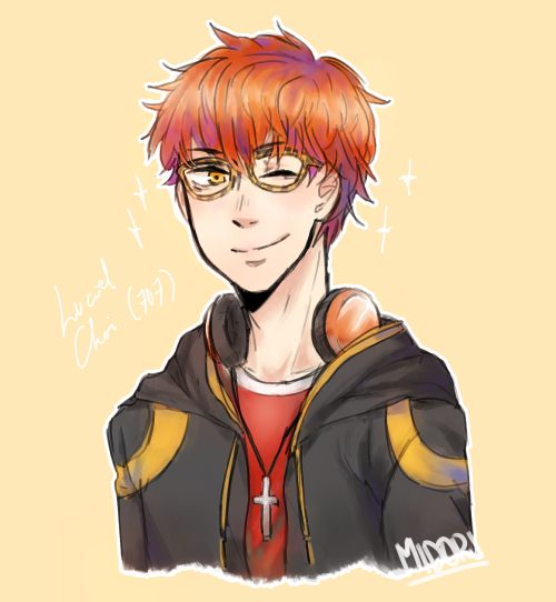 quick doodle of my new fav, luci &lt;3