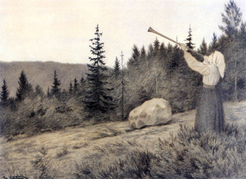 hmacbeth:  I love Kittelsen  Me too.