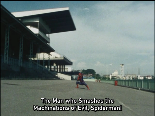 superinframan: kabutoraiger: toei spiderman self-appointed titles compilation (part two) I love how 