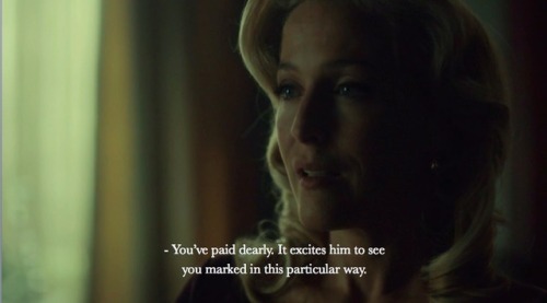 hannibalstills: The Number of the Beast is 666 3x12Is Hannibal… in love with me?