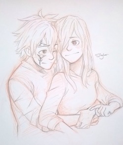 oliviajoytaylor:  Erza being hugged by jellal