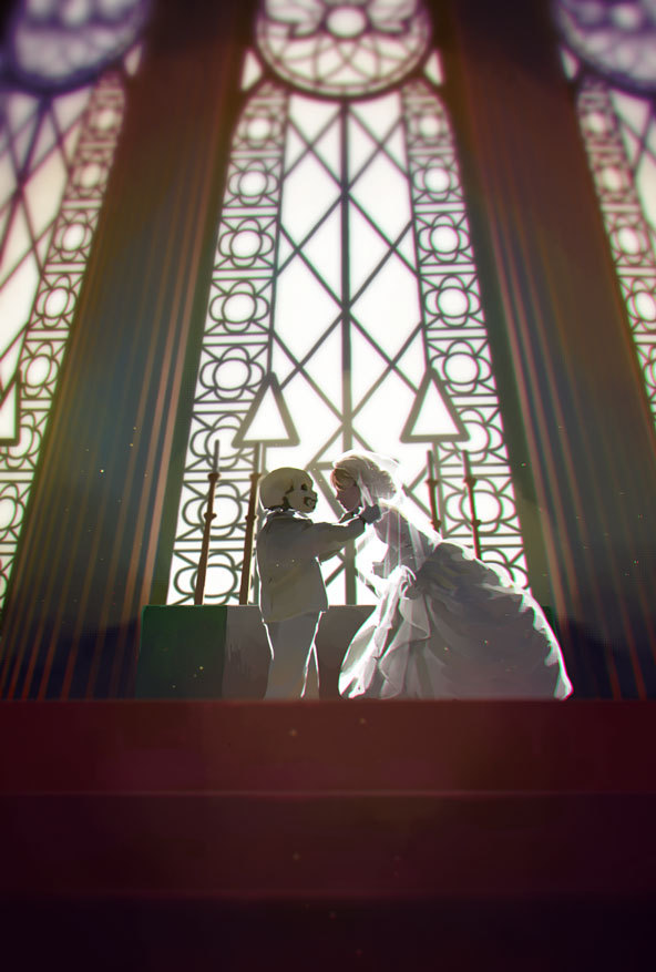 momoishy:  aziell:  doni-kichi:  wedding  MY HEART   //GASP!!!!!//FANGIRLING