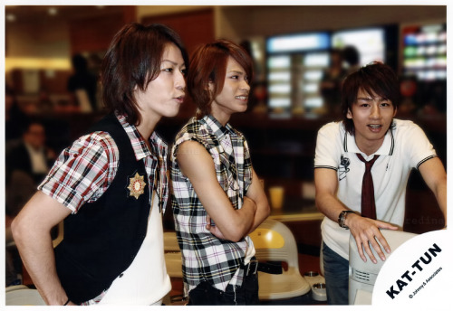 2007.08.02 bowling (Kame, Ueda, Maru). Scanned by me.