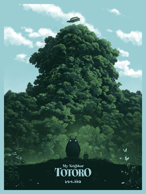 pixalry:  Studio Ghibli Posters - Created by Marko Manev  Available for sale at Hero Complex Gallery. 