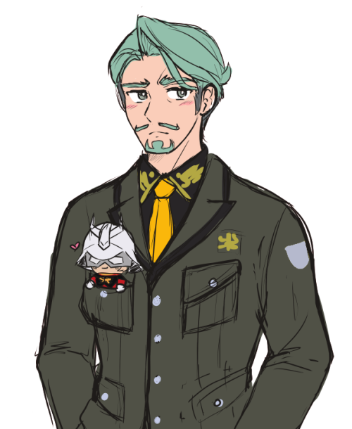To Be Honest The Only Thing I've Drawn In Months Is This Doodle Of Challia With A Char Plushie In His
