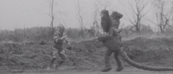 wait hold up, that boy Kikaider got hands. Look at him swing at the dudes face from ohhh 5 feet away. Got them squabbles.