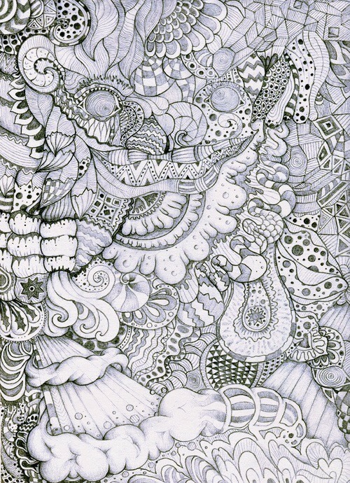 Art of Aesthetics- Truth, Beauty & the Good life on Tumblr: Trippy drawing