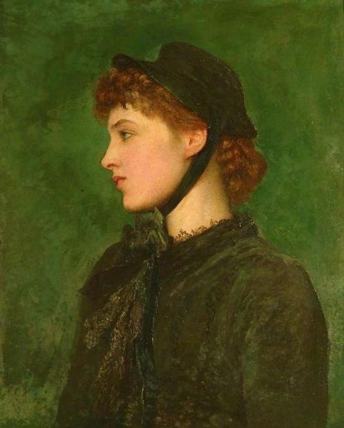 The Dean’s Daughter by George Frederic Watts, 1879-1880