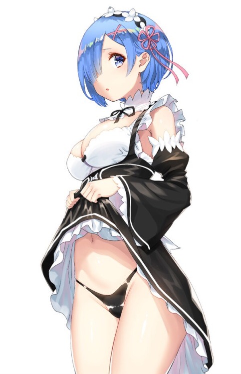 lizzies-cafe-2002:  たくしあげレムりん | やすゆき＠次はコミ１  https://www.pixiv.net/member_illust.php?mode=medium&illust_id=67512918