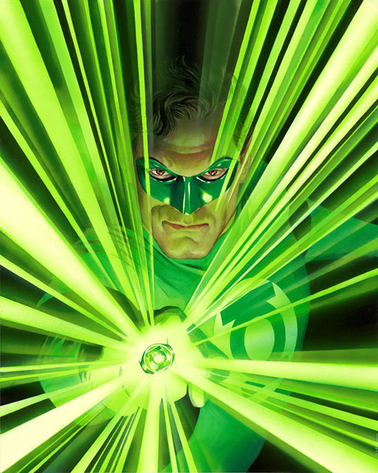 xombiedirge:  Mythology: Green Lantern &amp; Sinestro by Alex Ross