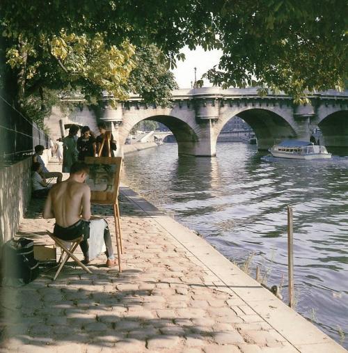 Create anywhere.  (le Pont Neuf - Jean Jéhan.  From Paris Boheme 1960)