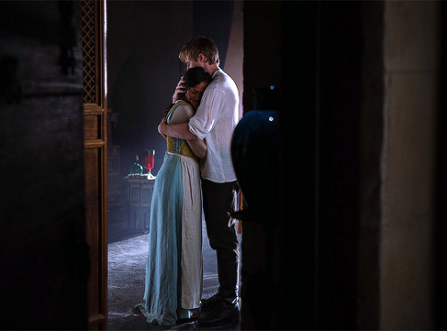 New Photographs of Bradley James and Angel Coulby as King Arthur and Queen Guinevere in BBC’s Merlin