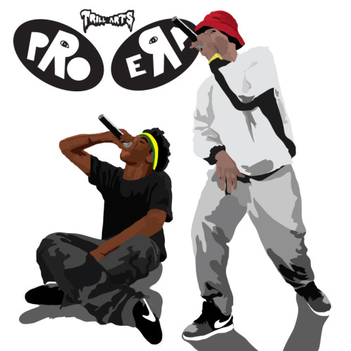 trill-arts:  Joey Bada$$ X Dessy Hinds of Pro EraTRILL•ARTS