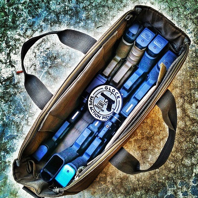 glockfanatics:  Man purse (posted by @tgsarms) #glockfanatics #glockmods #glockporn