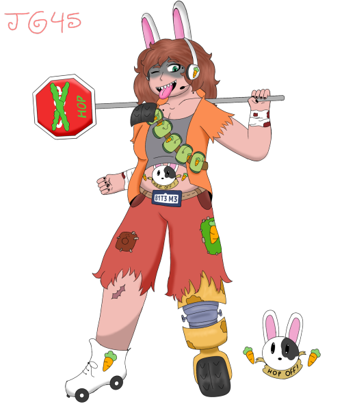 I Made An Overwatch OC And I'm Thankful For My Little Brother Who Helped Me Design Her. Meet The Support