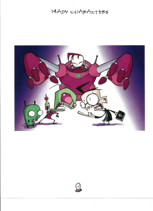 XXX The Invader Zim Show Bible: Main CharactersSome photo