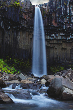 wearevanity:  Svartifoss in Iceland 