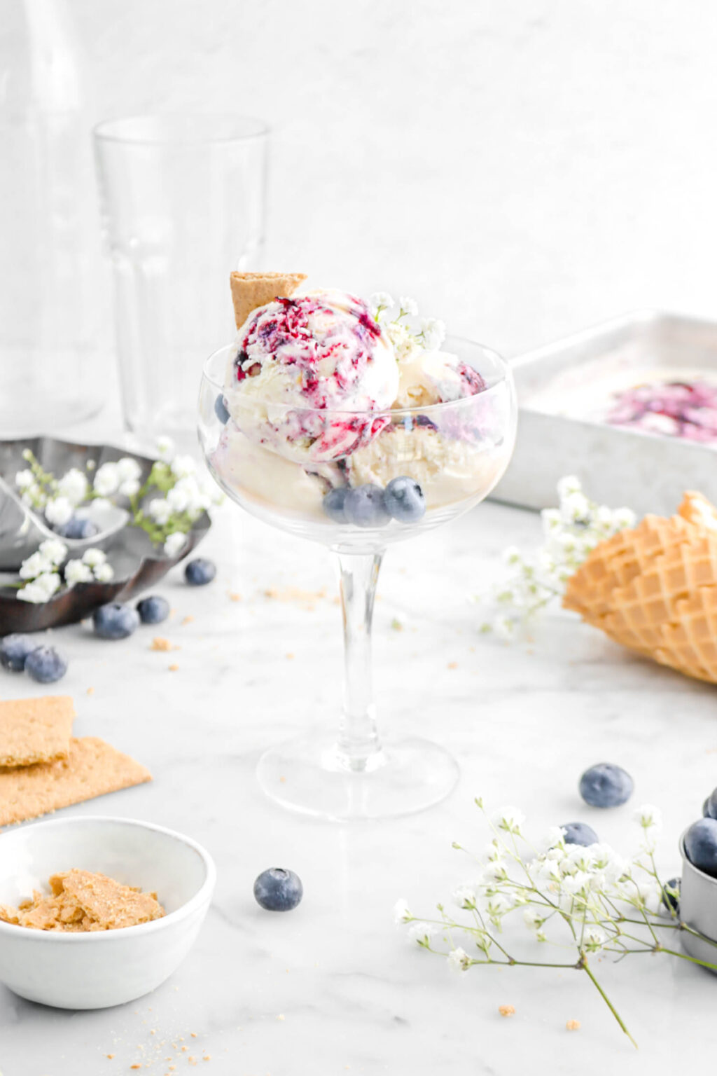 Full Cravings — Blueberry Cheesecake Ice Cream