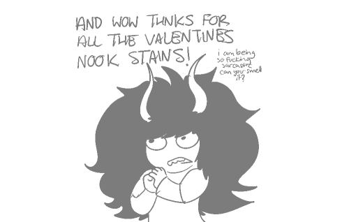 He&rsquo;s just so passively aggressive about getting nothing for Valentines/Quadrant Day it&