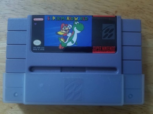 An old classic! The first launch. Mario title for super nintendo!#supernes #supermarioworld #superni