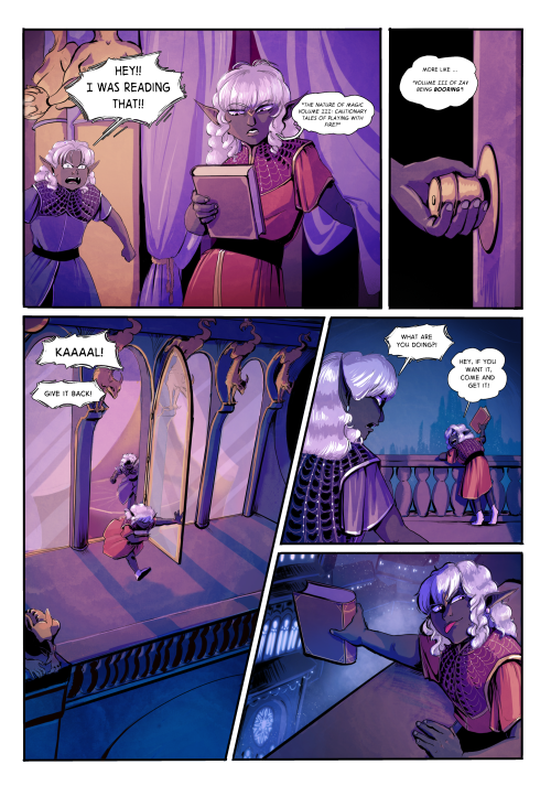 Continuation from these pages. Was looking over thems again, and hey, they’re not too bad. So 