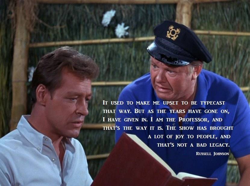 R.I.P. Russell Johnson, “The Professor” on Gilligan’s Island