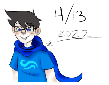 Hope Ereryone Has A Good 4/13! Also A Threw In A Kankri Because I Can~