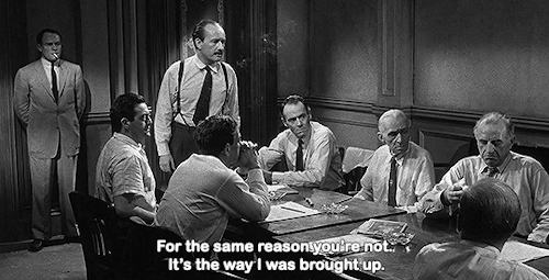 filmgifs:12 Angry Men (1957) dir. Sidney Lumet
