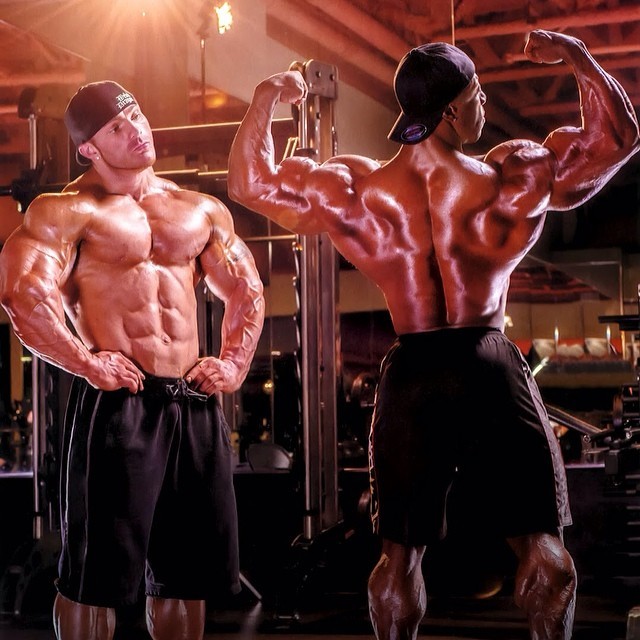 drwannabe:  my boy Flex Lewis and Shawn Rhoden 