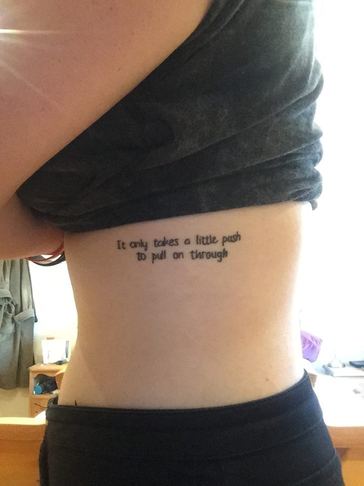 What would you get for an All Time Low lyric tattoo  Quora