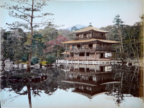 Golden Pavilion of Kinakuji-ji (Japan, 1885).